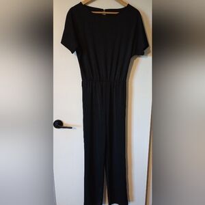 Black Short Sleeve Jumpsuit Size Small/Medium